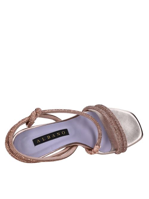 Sandali in raso e strass ALBANO | 3264 STRASSRAME